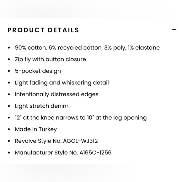 AGOLDE Pinch Waist Skinny in Debut NWT - Picture 6 of 8